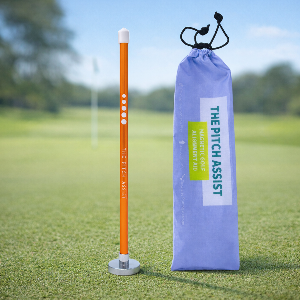 The Pitch Assist Golf Magnetic Alignment Rods